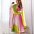 Wedding wear anarkali suit with dupatta