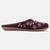 Pairs4u women's wine embroidered mojari juttis - stylish canvas flats with comfortable pvc sole for ethnic wear