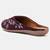 Pairs4u women's wine embroidered mojari juttis - stylish canvas flats with comfortable pvc sole for ethnic wear