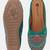 Pairs4u women's rama embroidered canvas jutti ethnic slip-on flat mojari with comfortable pvc sole for women & girls