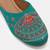 Pairs4u women's rama embroidered canvas jutti ethnic slip-on flat mojari with comfortable pvc sole for women & girls