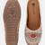 Pairs4u women's embroidered canvas juttis cream slip-on ethnic flats with pvc sole for comfortable universal wear