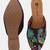 Pairs4u women's wine canvas embroidered punjabi jutti - ethnic slip-on flats with comfortable pvc sole