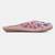 Pairs4u women's light pink embroidered canvas mojari jutti - ethnic traditional flats with comfortable pvc sole