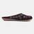 Pairs4u women's black embroidered mojari juttis ethnic canvas slip-on flats with comfortable pvc sole