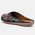 Pairs4u women's black embroidered canvas juttis - traditional slip-on ethnic flats with comfortable pvc sole for women
