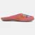 Pairs4u women's peach embroidered mojari jutti - traditional ethnic canvas flats with comfortable pvc sole for women