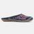 Pairs4u women's ethnic jutti in rama - embroidered canvas slip-on flats with stylised toe & comfortable pvc sole