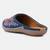 Pairs4u women's ethnic jutti in rama - embroidered canvas slip-on flats with stylised toe & comfortable pvc sole