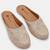 Pairs4u women's ethnic punjabi juttis cream embroidered canvas flats with comfortable pvc sole for universal occasion