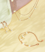 Touch925 royal pearl jewellery set