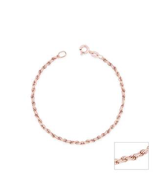 Touch925 classic rolo silver anklet 2