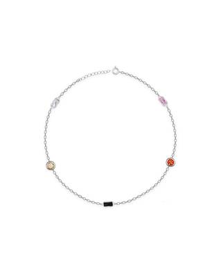 Touch925 shimmer bead anklet 2