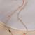 Touch925 shimmer bead anklet