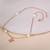 Touch925 pearl charm anklet