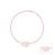 Touch925 stone leaf anklet