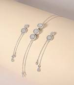 Touch925 circlet symphony silver necklace set