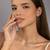 Touch925 elegant geometry necklace set