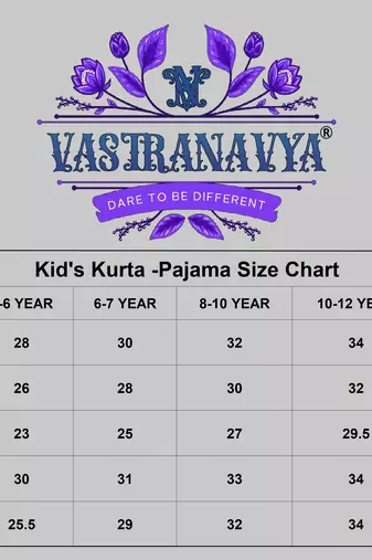 Pure rayon classic lucknowi pattern with unique digital printed kurta pajama for kid's