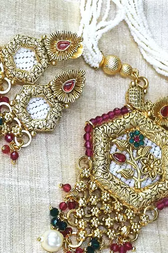 Women multicolor pure brass with rajwadi polish