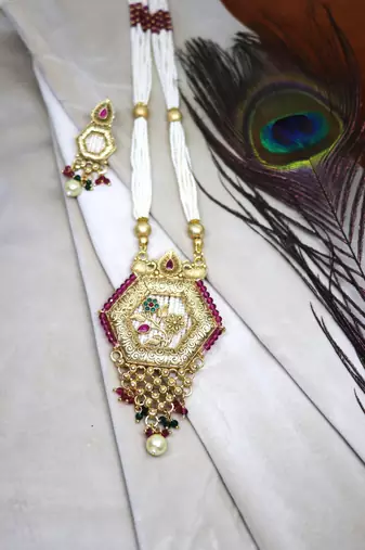Women multicolor pure brass with rajwadi polish