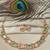 Women peach & c.green pure brass with rajwadi polish