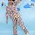 Multicolor cotton printed night suit for boys