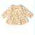 Yellow cotton printed frocks for girls