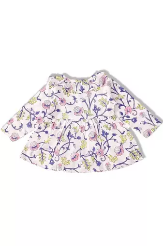 Multicolor cotton printed frocks for girls