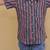 Purple cotton printed shirts for boys