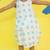 White cotton polka dot frocks for girls