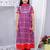 Purple cotton printed ethnic girls for girls