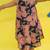 Blue cotton printed frocks for girls