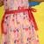 Pink cotton printed frocks for girls