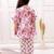 White cotton printed festive wear-kurta pajama for girls