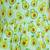 Green cotton printed frocks for girls