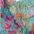 Blue cotton printed frocks for girls