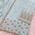 Sky embroidered georgette semi-stitched palazzo style salwar suit