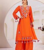 New Stylish Mirror Work Cord Set Designer Cord Set With Palazzo