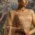 Elegant Peach Gota Silk Lehenga with Sequins Zarkan and Net Dupatta