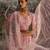 Graceful Pink Soft Net Lehenga with Sequins, Zarkan, Dori Work and Matching Dupatta