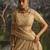 Designer Cream Soft Net Semi-Stitched Lehenga with Unstitched Blouse & Dupatta