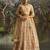 Designer Cream Soft Net Lehenga with Dori Zarkan Sequins Embroidery Work