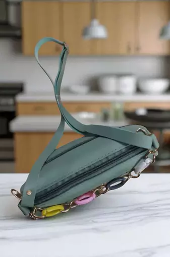 Trendy Floral & Plain Sling Bag for Women