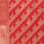 Elegant red patli pallu tant saree with golden border