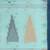 Elegant aqua blue & navy handwoven tant cotton saree with traditional motifs