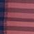 Elegant blush pink and navy blue striped tant saree with floral border