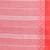 Elegant red and white checked tant saree with floral lace border