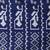 Navy blue cotton saree with traditional woven patterns and tassel border