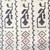 Off white cotton saree with traditional woven patterns and tassel border